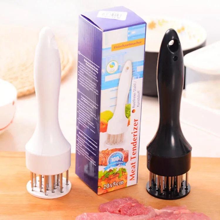 Professional Meat Tenderizer Meat Pounders Stainless Steel Cooking Accessories Steak Tenderizer Needle Rib Breaker Kitchen Tools