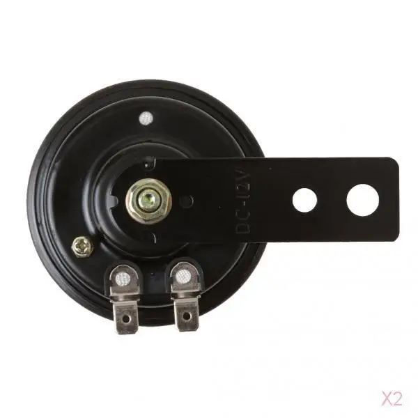 

105db Motorcycle Electric Air Horn Small Metal Warning Loud Horn for Electric Bicycle Scooter Adult