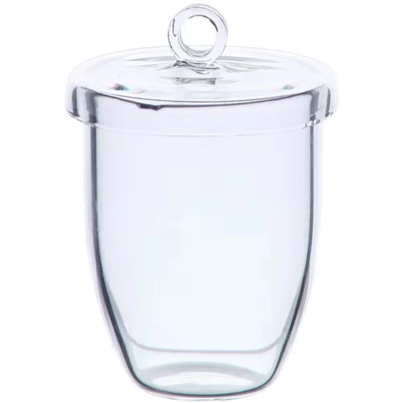 1PC Lab Kwartsglas Smeltkroes Hoge Zuiverheid en Hoge Temperatuur Weerstand 5ml 10ml 20ml 25ml 30ml 40ml 50ml 100ml 150ml-500ml