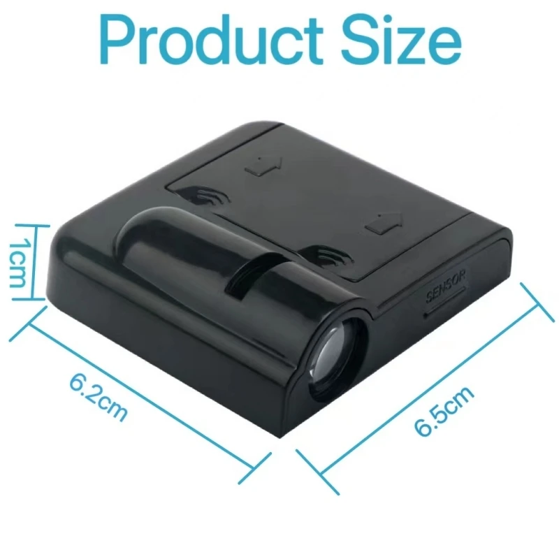 Led شعار باب السيارة ضوء لوسيس العارض المجاملة شبح الظل مصابيح ل دايهاتسو تشاريد روكي YRV فيروزا تيريوس ميرا كوبن