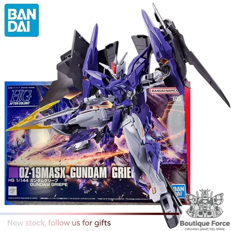 

BANDAI PB LIMITED HGAC 1/144 OZ-19MASX Gundam Griepe Anime Action Figure Assembly Kit Collectible Toy for Fans
