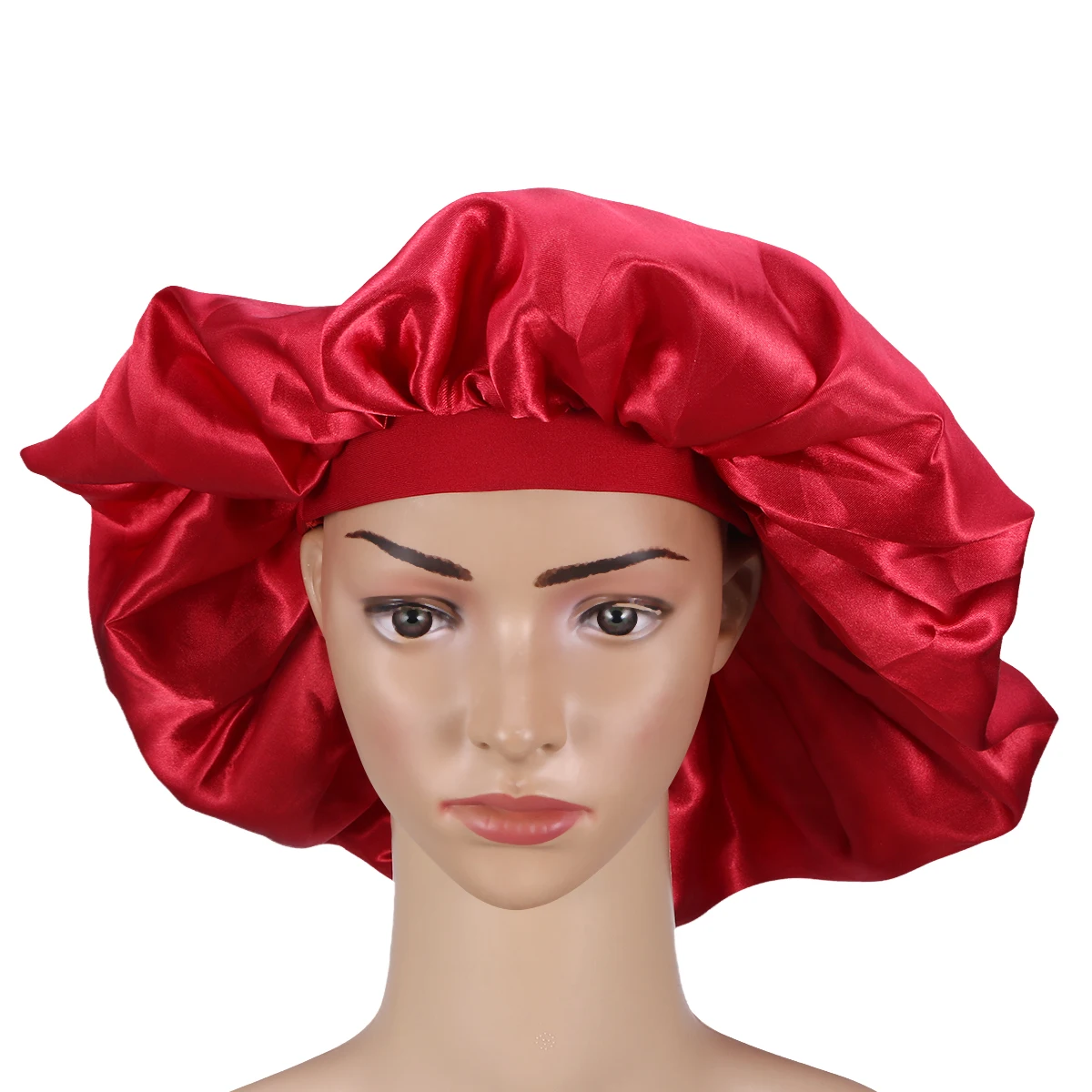 

Satin Hair Wrap for Sleeping Conditioning Bonnet Curly Curls Short Man