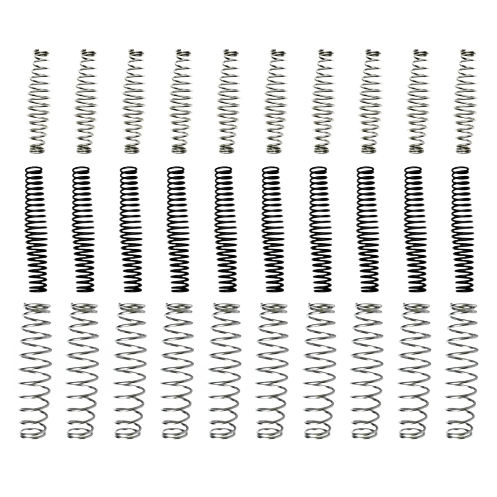 30 Count Replacement Springs for Pruning Shears 3 Sizes 4.3 0.6cm 5.5 0.6cm 4.8 0.9cm Iron Material for DIY Repair
