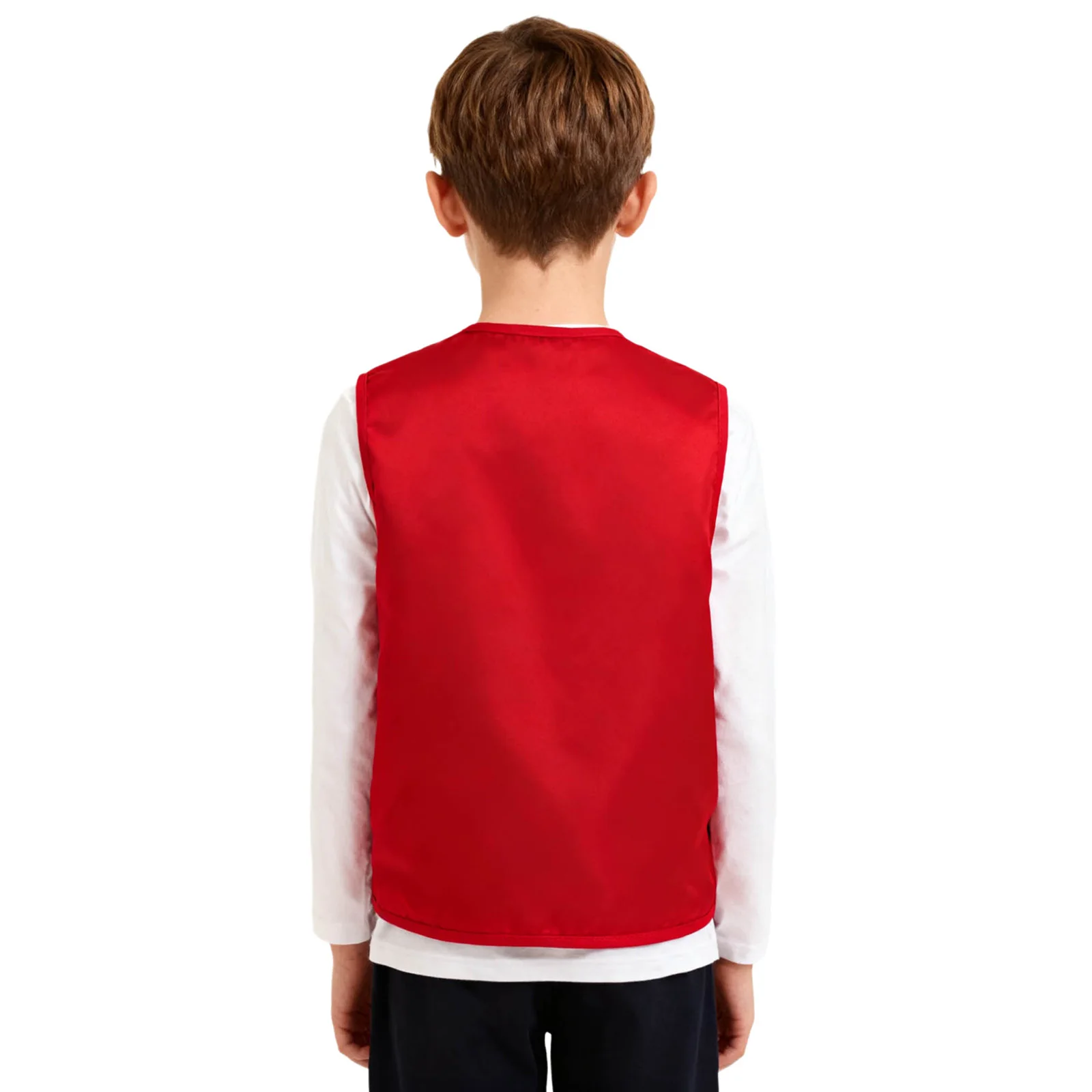 الأولاد عيد الميلاد قزم زي سانتا صدرية سباركلي الجاز اللاتينية ديسكو ملابس الرقص بلايز بلا أكمام الترتر سترة مع ربطة القوس فيونكة #3