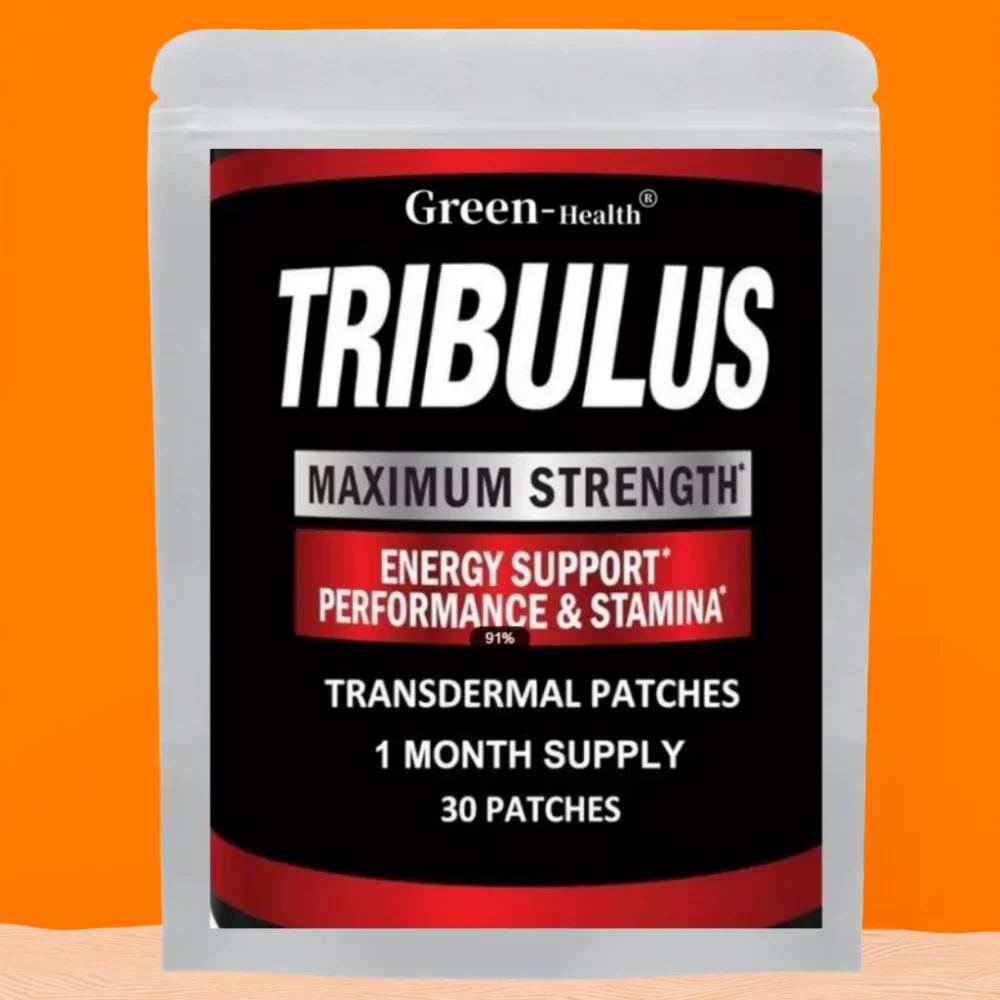 

Tribulus Terrestris Extract Transdermal Patches Energy Booster With Estrogen Blocker 30 Patches One Month Supply