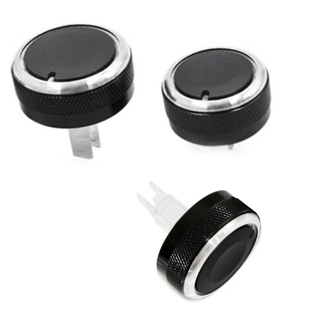 3Pcs Air Conditioning Knob AC Knob Heat Control Switch Button For Nissan For Livina For Geniss 2006-2012 Car Parts Accessories