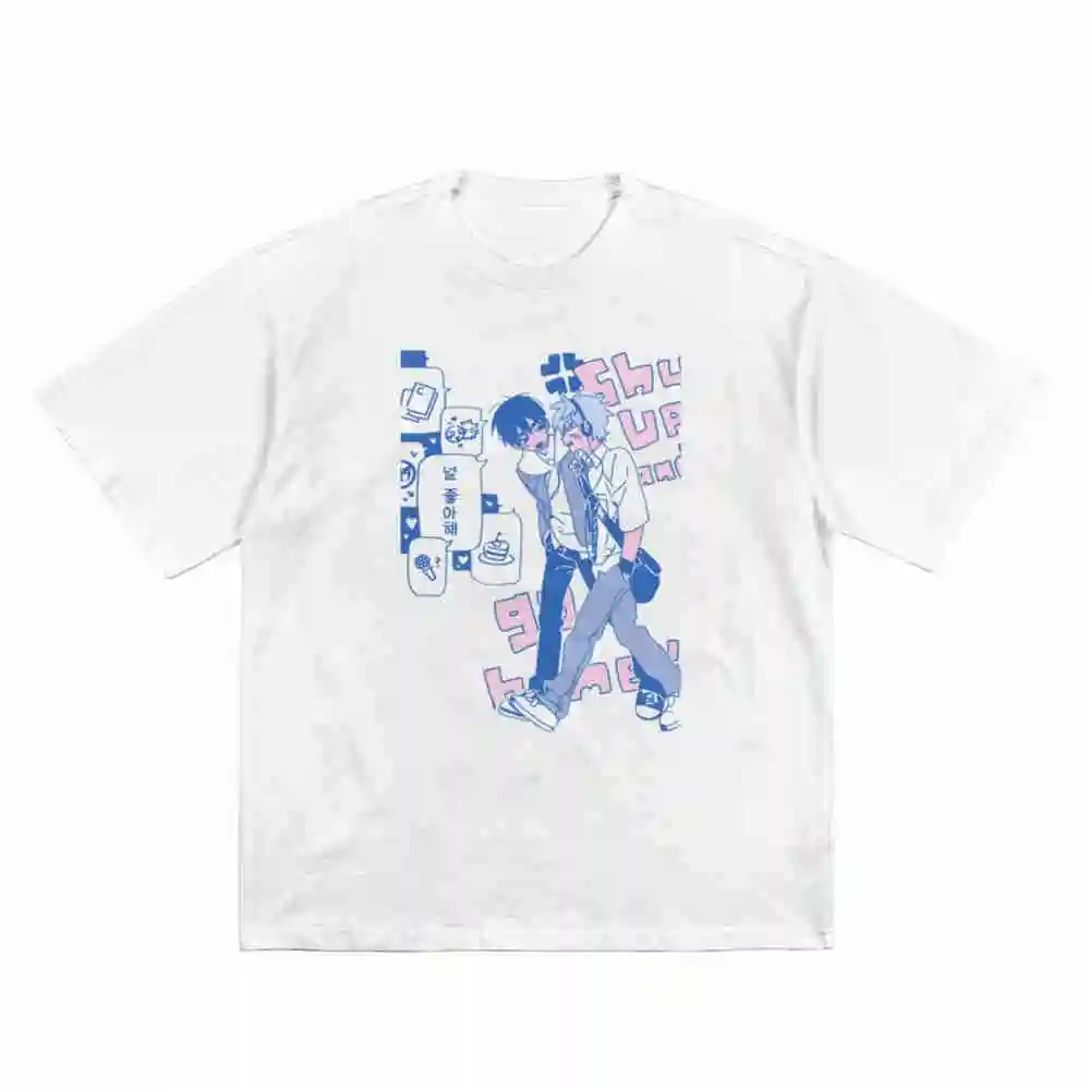 Ivantill Alien Stage Anime Manga Flag Colors Short Sleeve Tee 100% Cotton T-Shirt