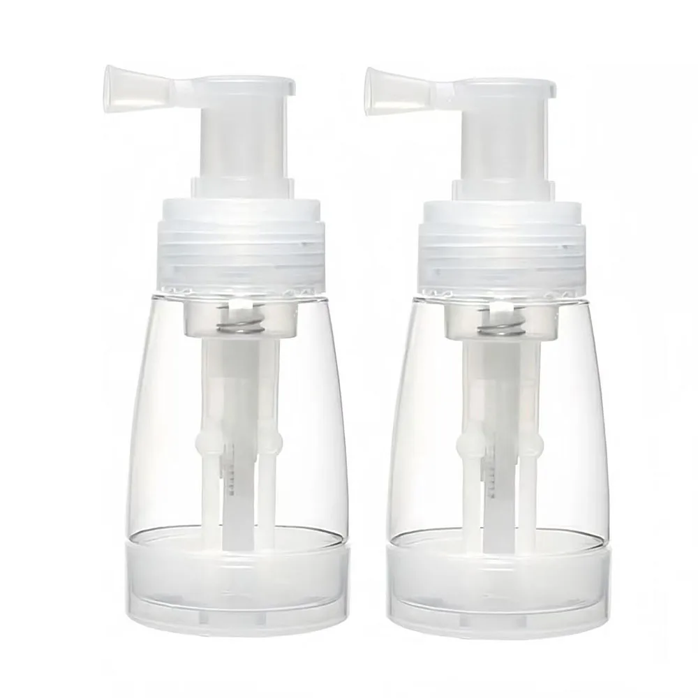 180ml Powder Atomizer Bottle Barber Talcum Emulsion Spray Travel Container Lotion Dispenser Rotate Bottle Salon Accessories