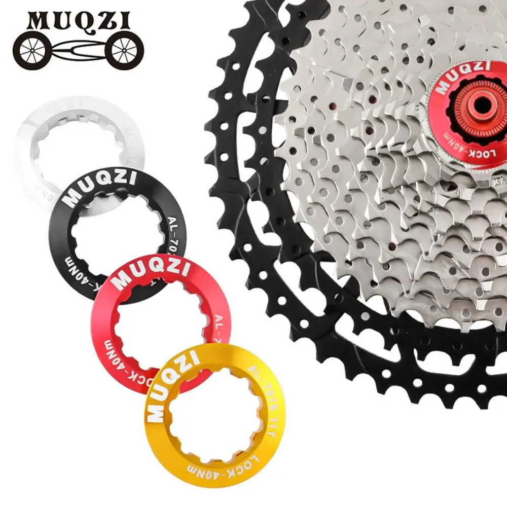 Mountain Bike Aluminum Alloy 11T Freewheel Locking Cover Bicycle Cassette Sprocket Flywheel Lock Ring 5.7g Cycling Parts