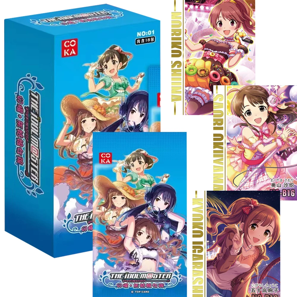 

Anime Game Girl Goddess Story Collection Cards Virtual Idol Kohinata Miho Mimura Kanako Shining Stage Character Cards Child Gift