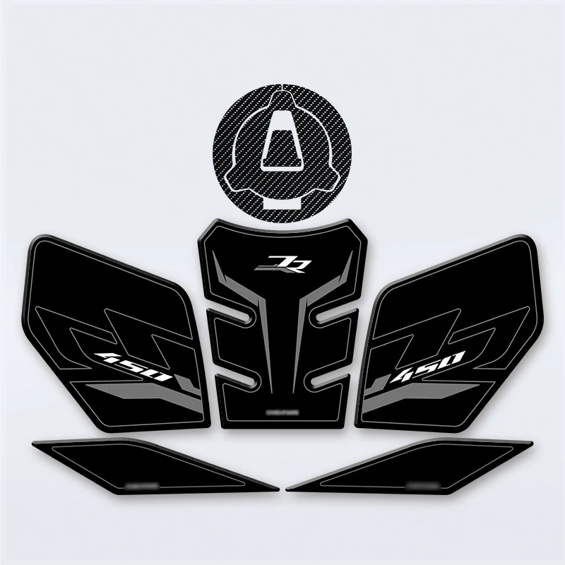 ل KOVE 450RR 450 RR 450-RR دراجة نارية مكافحة زلة خزان وسادة وسادة مطاطية الجانب الغاز قبضة الركبة ملصق حامي ملصق مائي اكسسوارات #4