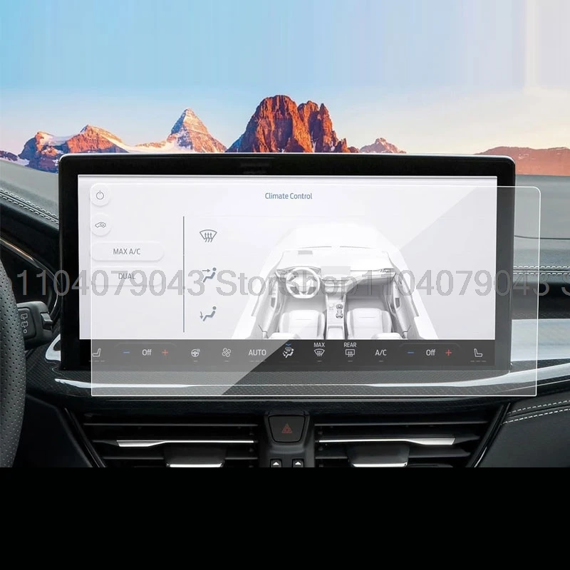 Tempered glass screen protector film For Ford Focus 2022-2025 13.2 inch Car infotainment radio GPS Navigation anti-scratch film