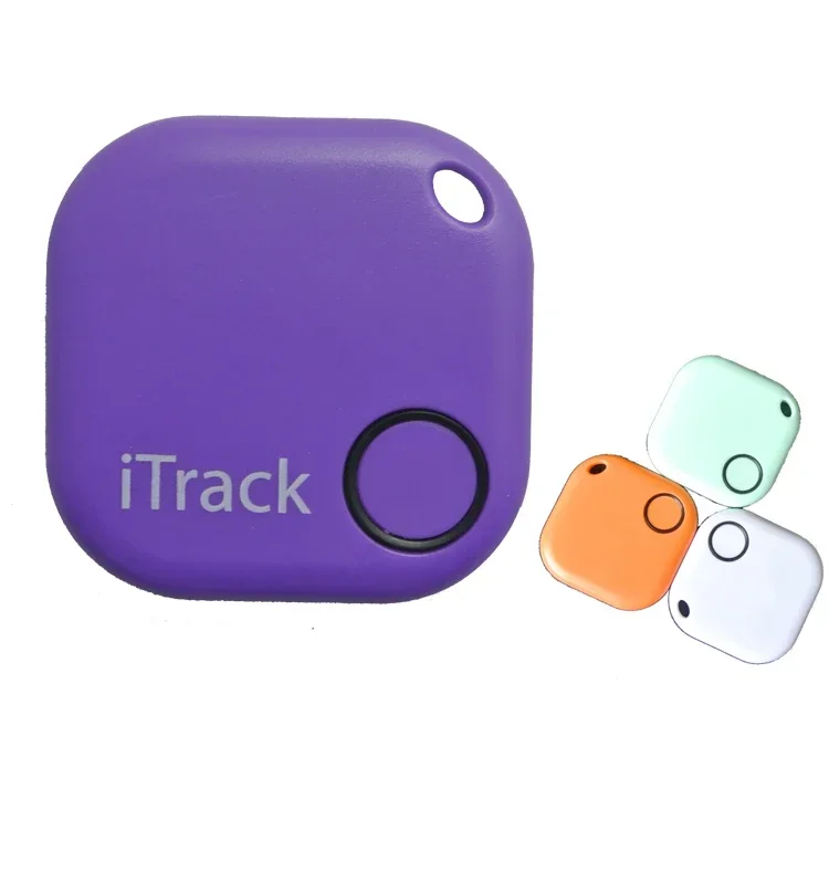 Новинка, умная анти-потеря сигнализация, Bluetooth брелок для поиска ключей AirTag iTrack 1 с AirTag чехол