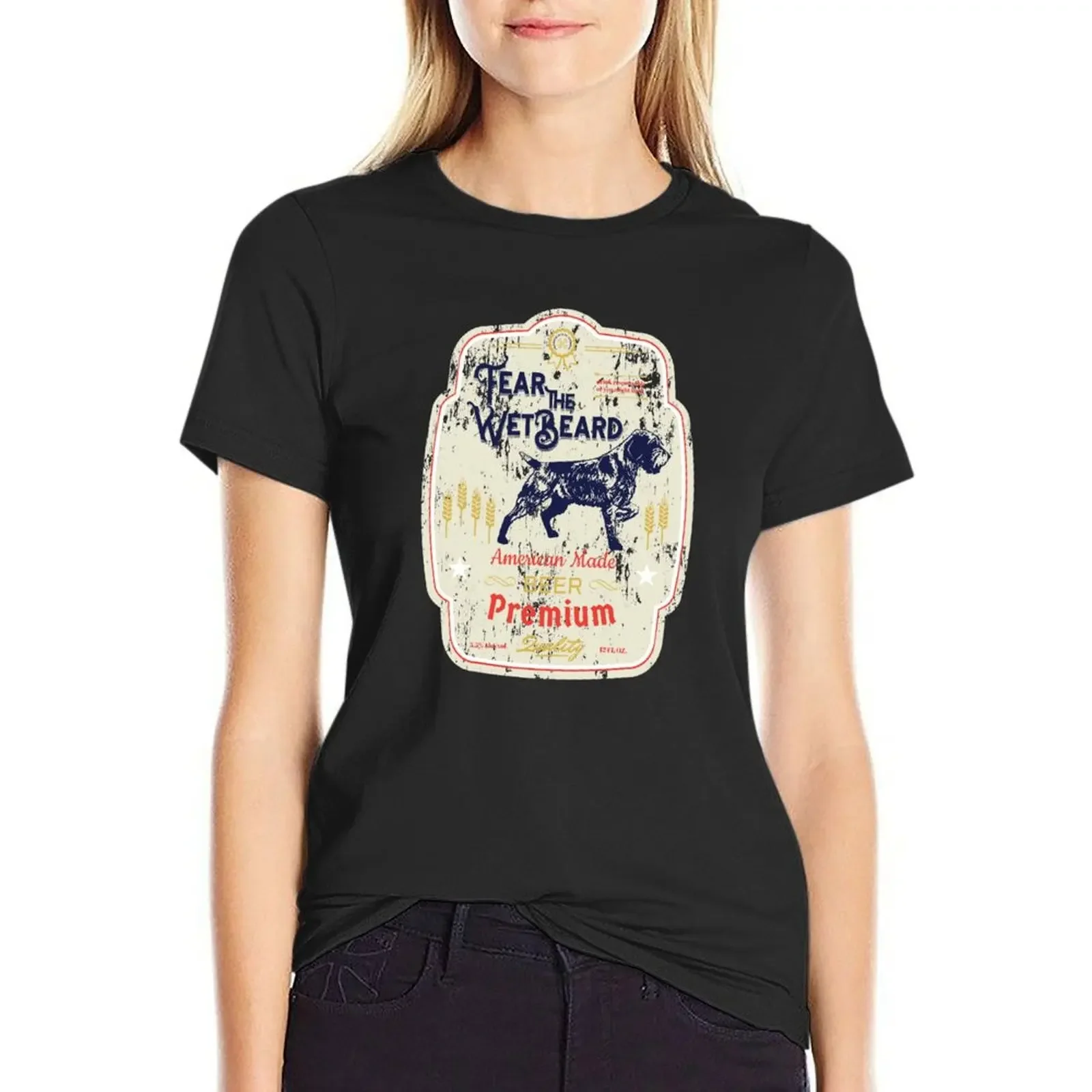 

FEAR THE WET BEARD T-Shirt animal prinfor sublime anime clothes Women t shirt