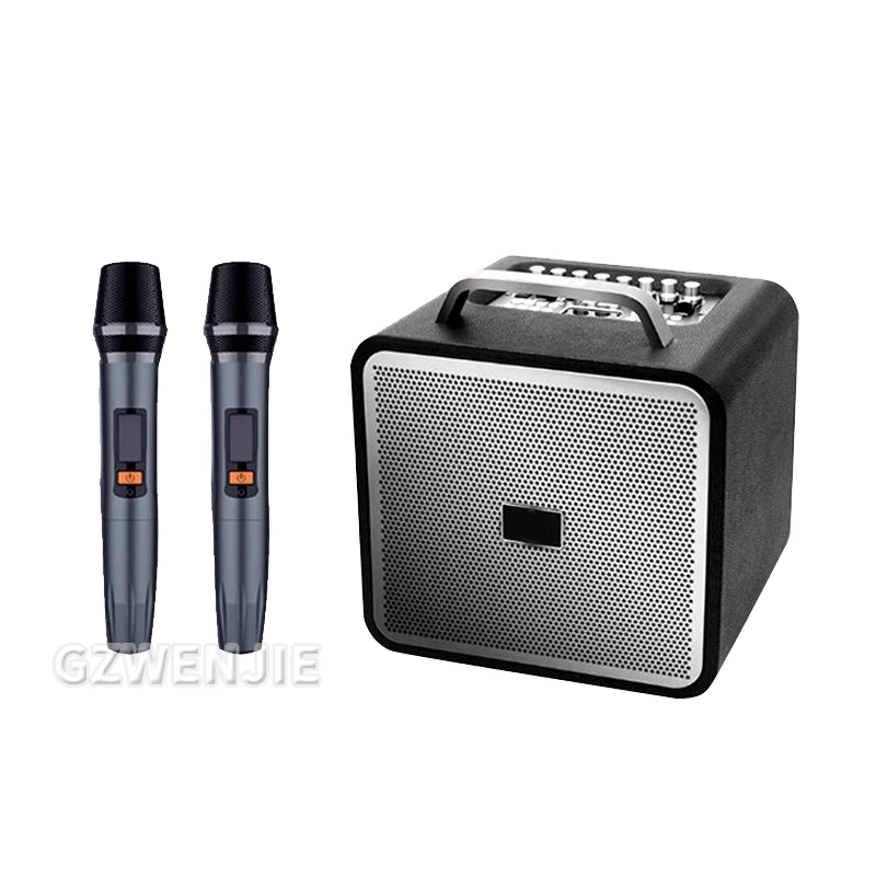 

KTV All-in-one Singing Machine Family KTV Audio Set Dual Microphone Wireless Bluetooth Speakers Portable Party Multifunctional