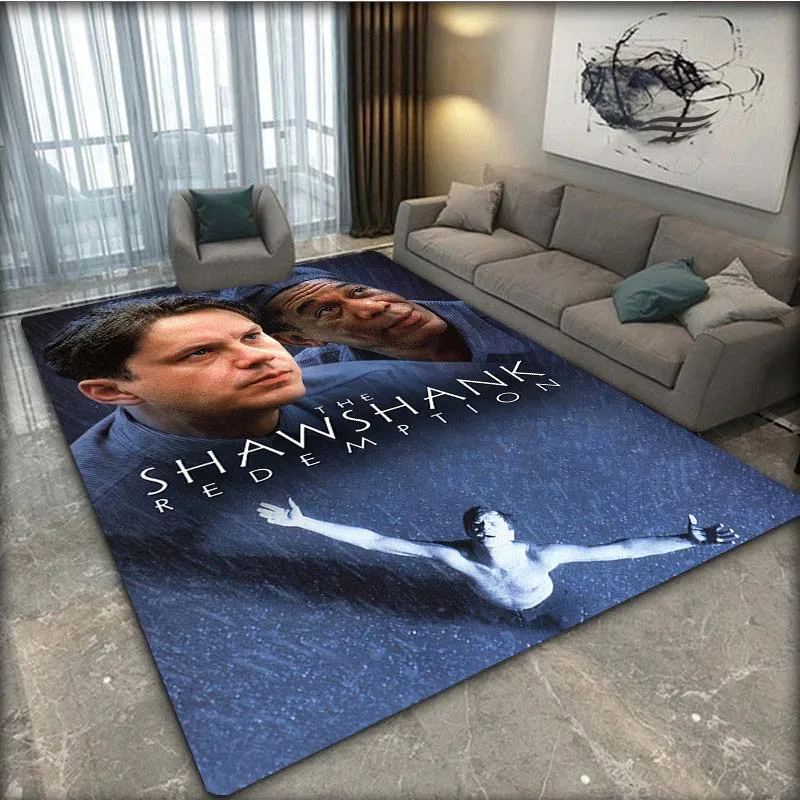 The Shawshank Redemption-mat Noted Film Living Room Carpet Fashion Birthday Gift Non-slip Area Rug Bedroom Decor Carpet Play Mat