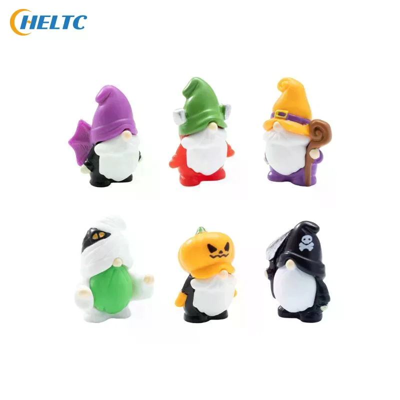 High-grade Resin Mini Resin Halloween Gnome Figurines With Adorable Designs Perfect For Halloween Party Home Desktop Decor