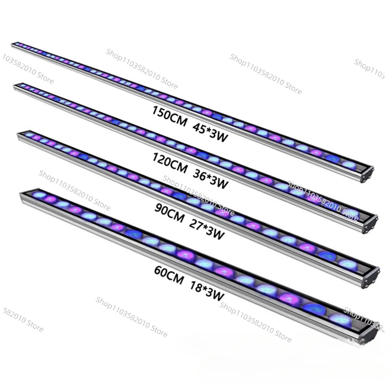 Deep Blue UV Reef Aquarium Light 2ft 3ft 4ft 5ft Reef LED Bar LED Aquarium Light Blue Plus With Timer