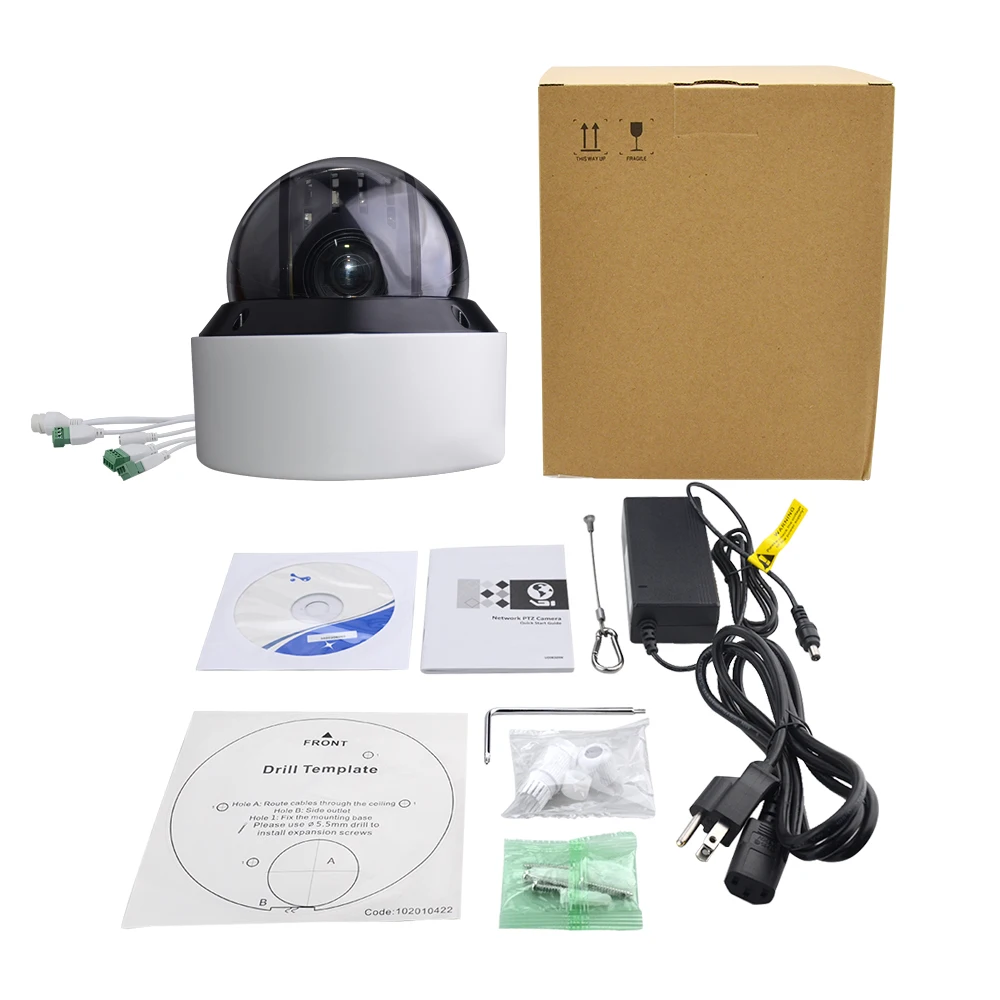 HIK OEM 4MP 25X Zoom PTZ Camera replace DS-2DE4A425IWG-E DarkFighter Speed Dome CCTV Security Surveillance IP Camera For Home