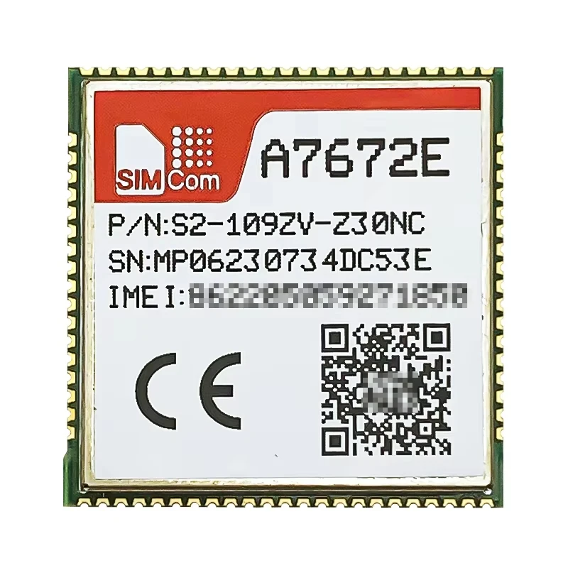SIMCOM A7672E LTE Cat1 Module A7672E-LASE A7672E-FASE 4G LCC+LGA LTE-FDD/GSM/GPRS/EDGE Compatible with SIM7000E SIM7070E SIM800F
