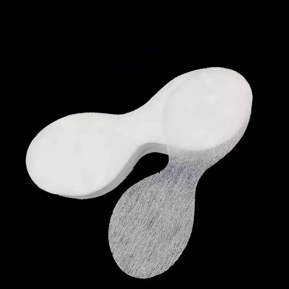 แผ่นปิดตาแบบใช้แล้วทิ้ง 100 ชิ้น/ถุง ผลิตจากกระดาษบางพิเศษ ผ้าฝ้ายธรรมชาติ สำหรับดูแลดวงตาผู้หญิง ใช้ในสปา ปิดตา บำรุงผิวหน้า