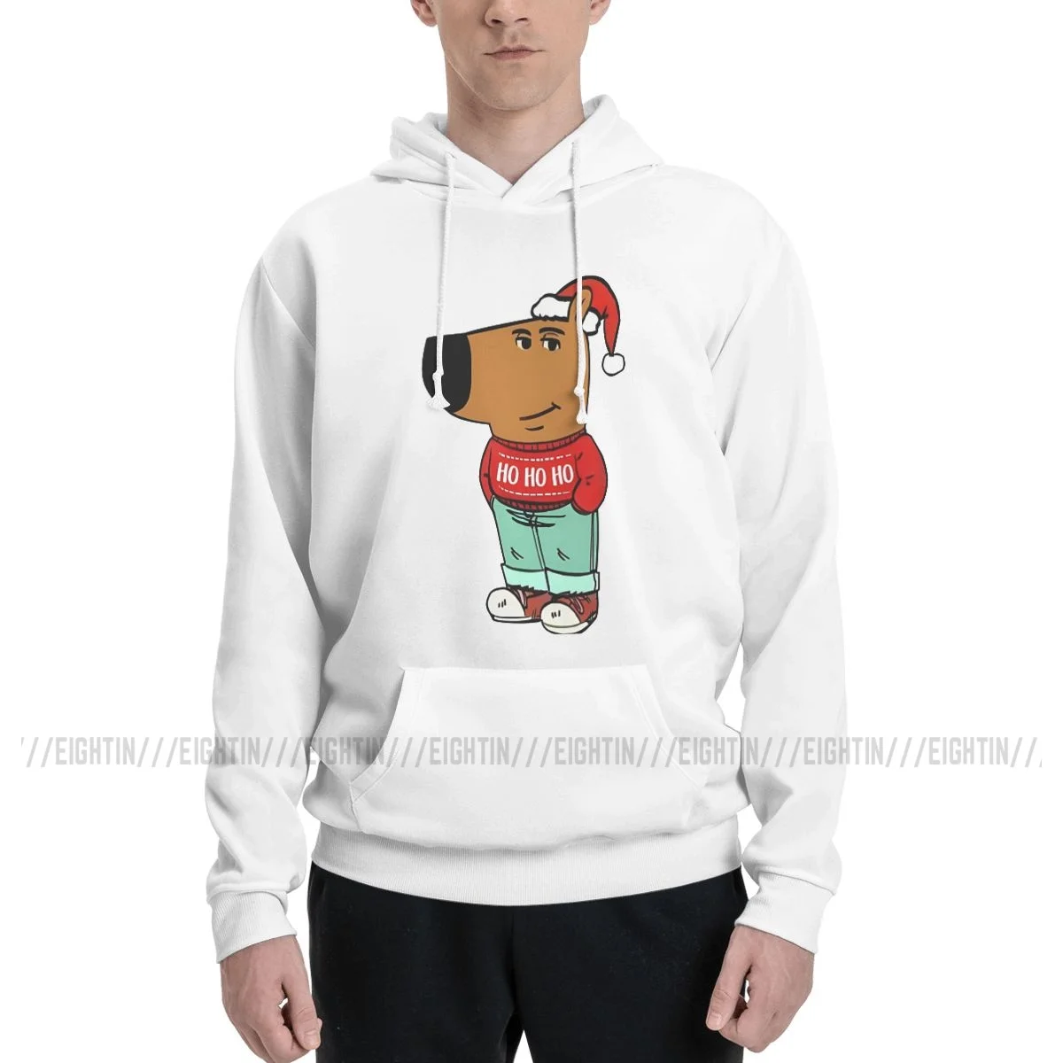 Chill Guy Weihnachten Mode Sweatshirt Männer Frauen Langarm Hoodies Herbst Pullover