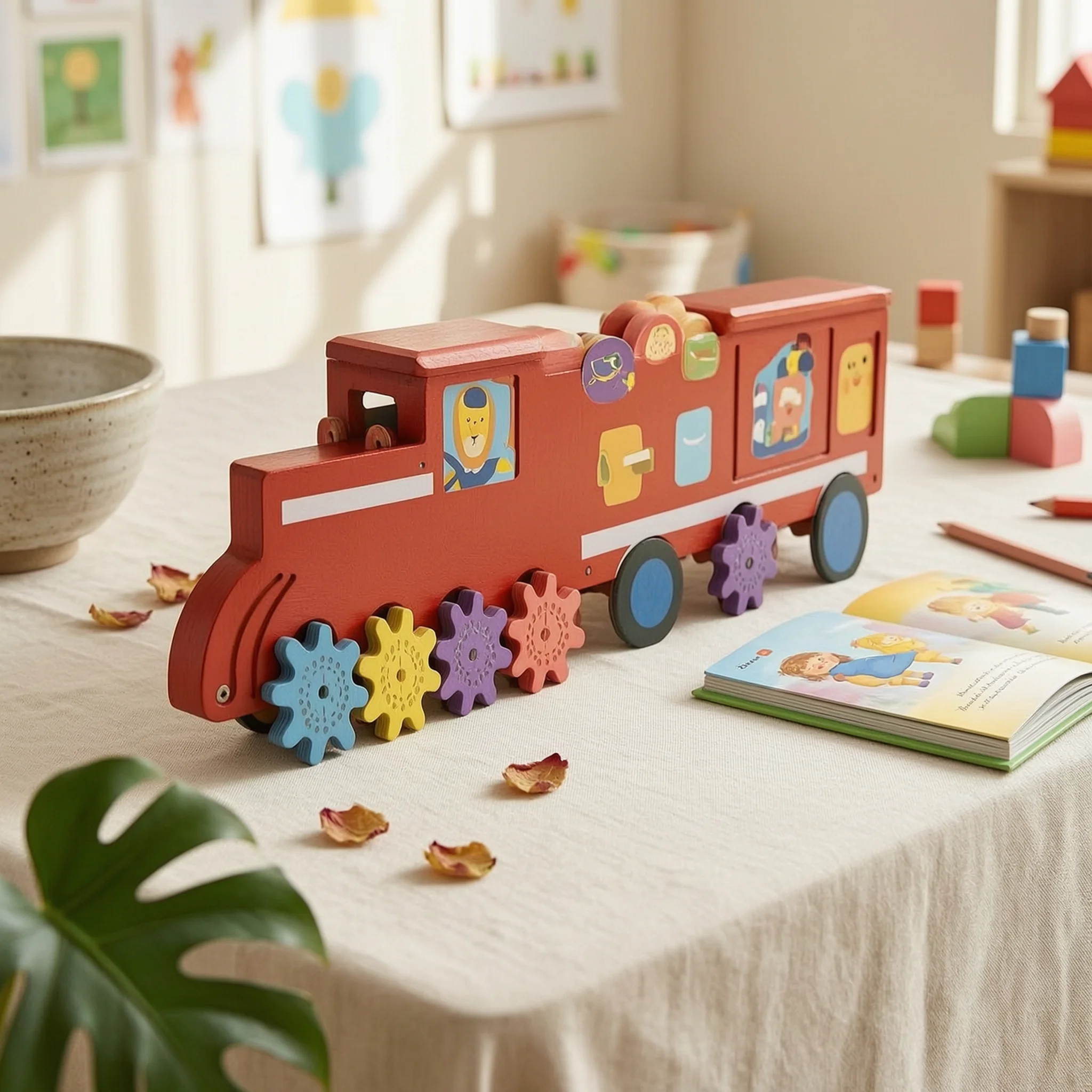 children's-train-activity-board-learning-train-wall-busy-board-learning-focused-activity-center-solid-wood