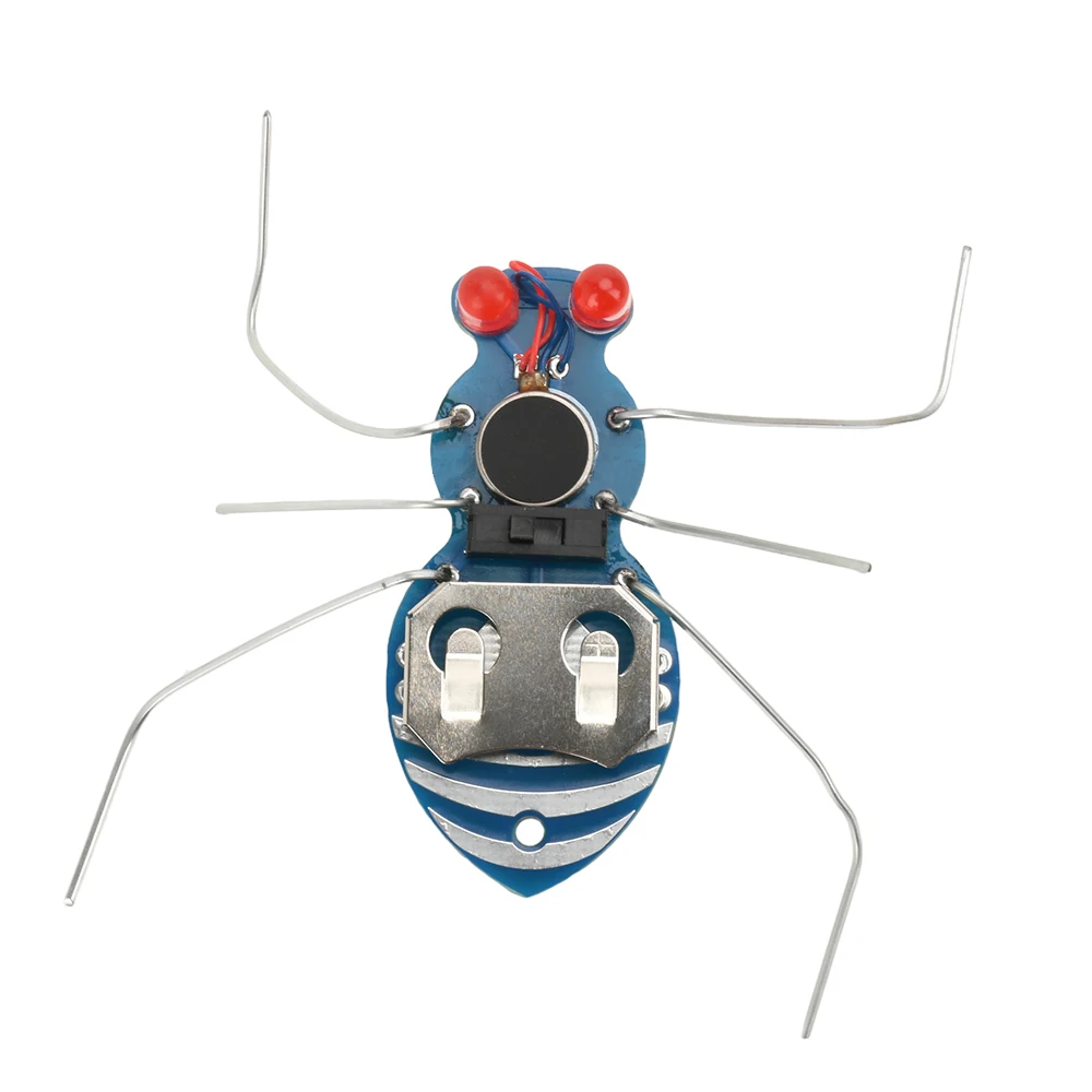 Insect Model Electronic DIY kit Beginners Exercise Welding PCB Built-in Vibration Motor Fun Creative Gifts for Electronic Sports