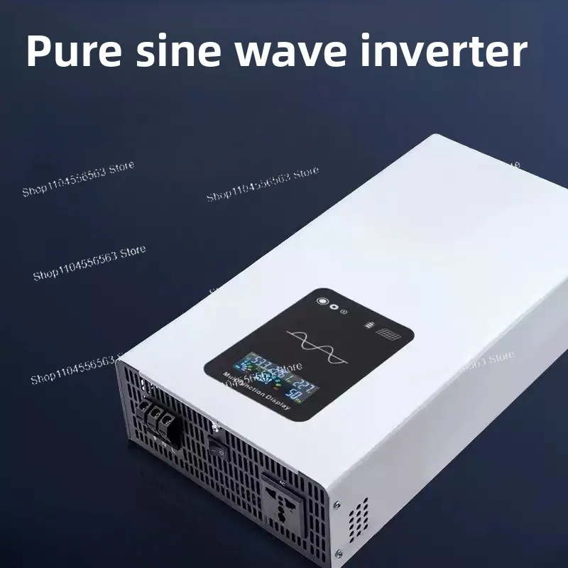 

Pure Sine Wave Inverter High Power 12V-96V To 110V-220V Household Vehicle Photovoltaic DC AC Power Converter