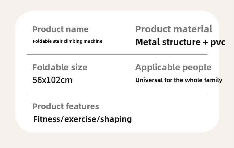 Stepper Home Escalada Montañismo Pedal Mute Home Sports Fitness