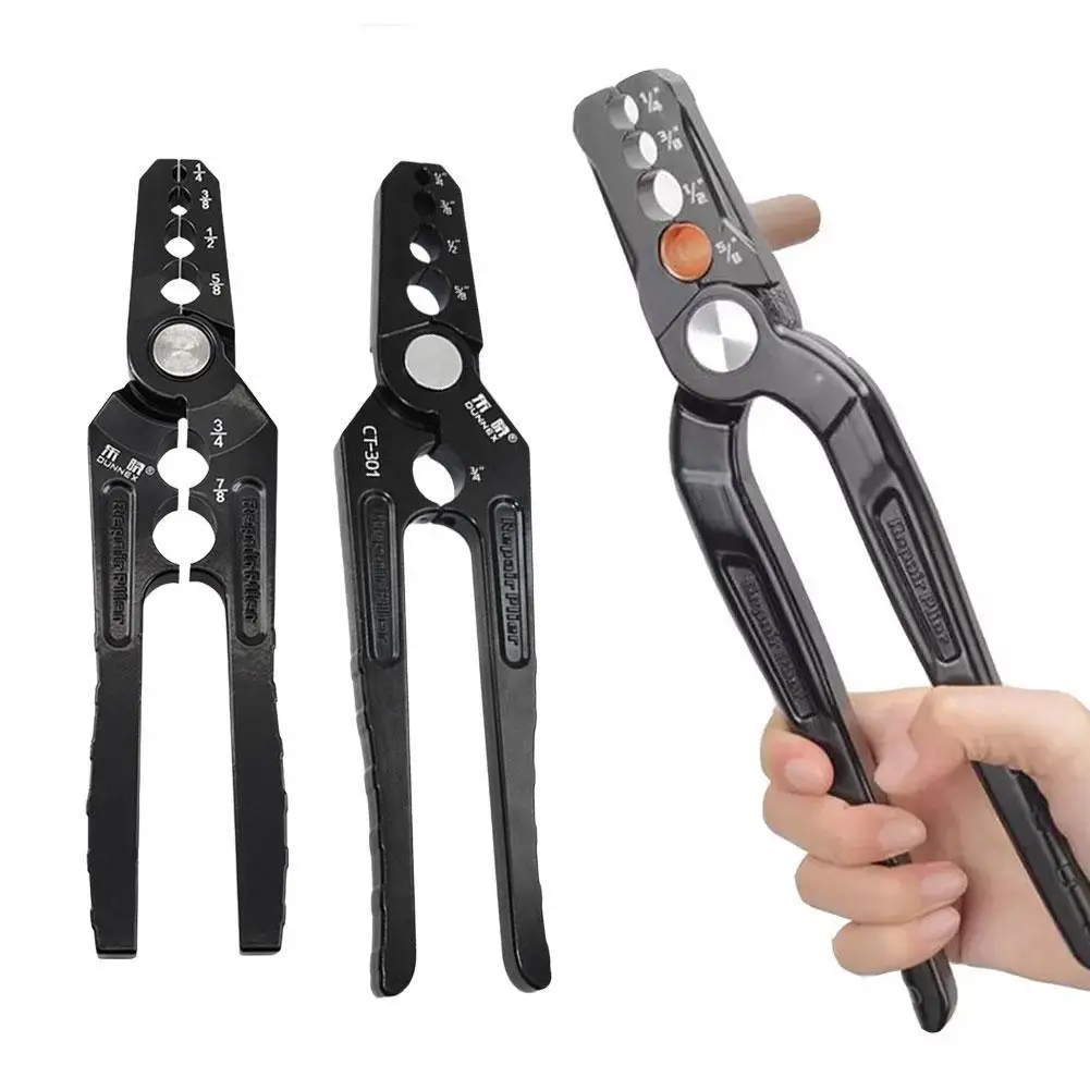 Ferramenta de Reparo de ar Condicionado Tubo de Cobre Redondo Alicadores de Tubo Liso Ferramentas de Reparo de Tubo Redondo de Refrigeração