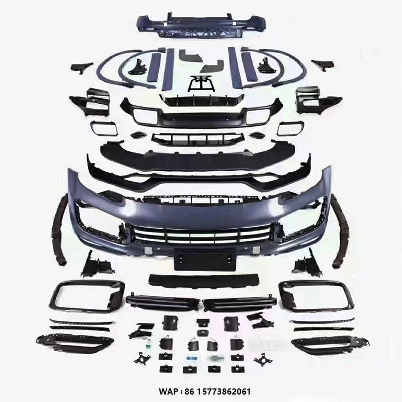 

Coupe 2018-2023 9Y0/9YA Turbo Front Rear Bumpers Surround Grille TKT New Condition Upgrade Body Kit for PAG Cayenne