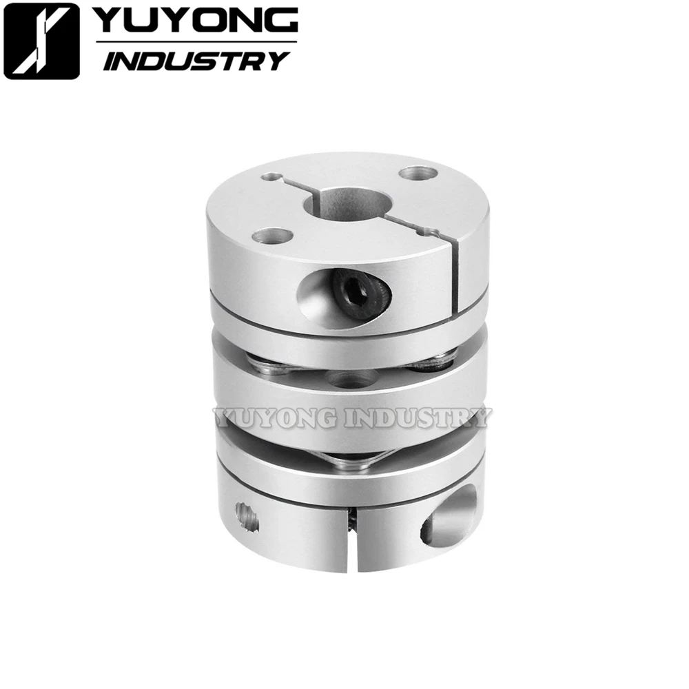 

Aluminum alloy D26L35 double diaphragm coupling elastic connector D26mm L35mm ball screw step servo motor encoder computer