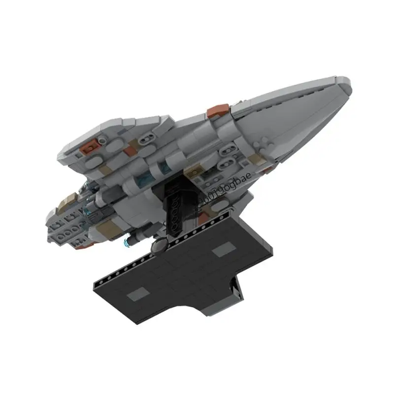 620 elementów Star Battle Movie MOC MC80 Liberty Typ Ciężki Krużowiec Kosmiczny model DIY kreatywne pomysły Zabawka dla Dzieci Puzzle do Składania Prezent Urodzinowy