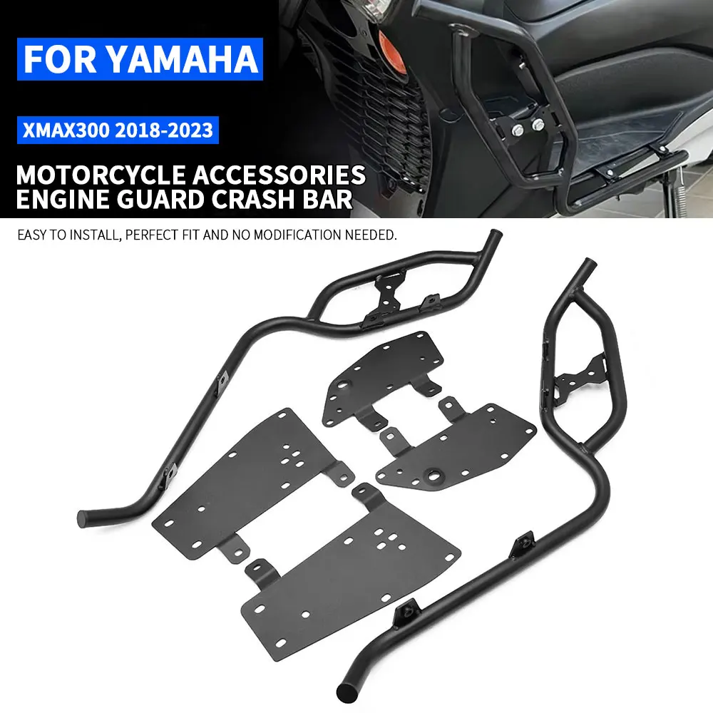 

Защитная дуга двигателя (кенгурятник) для мотоцикла YAMAHA X-MAX 300 XMAX300 2018-2023, аксессуары для защиты рамы, бампер, 2018 2019