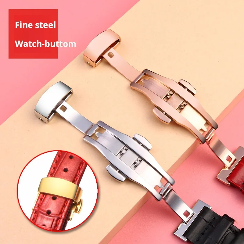 16 20 22mm pulseira de relógio de couro côncavo para gc ya1332 1333 1335 masculino feminino couro macio preto vermelho branco azul pulseira acessório