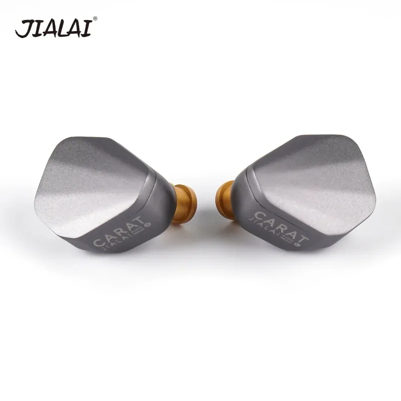 

JIALAI Carat HiFi Wired Earphone 10mm Titanium Plated DLC Dynamic Vocal in Ear Music Monitor IEMs 0.78 2Pin Interface