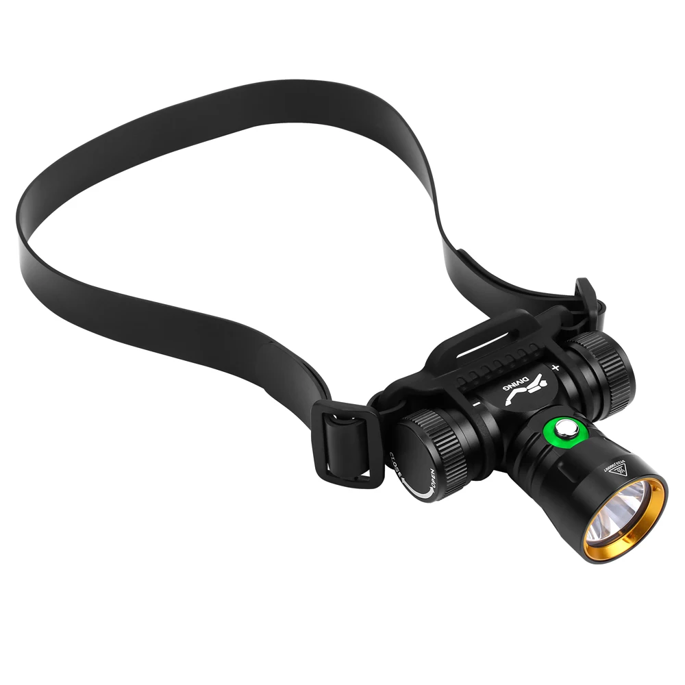 3 mode Diving Headlight L2 White/Yellow light LED Underwater 100 Meter waterproof Torch Lantern Head Lamp 18650 Camping Light