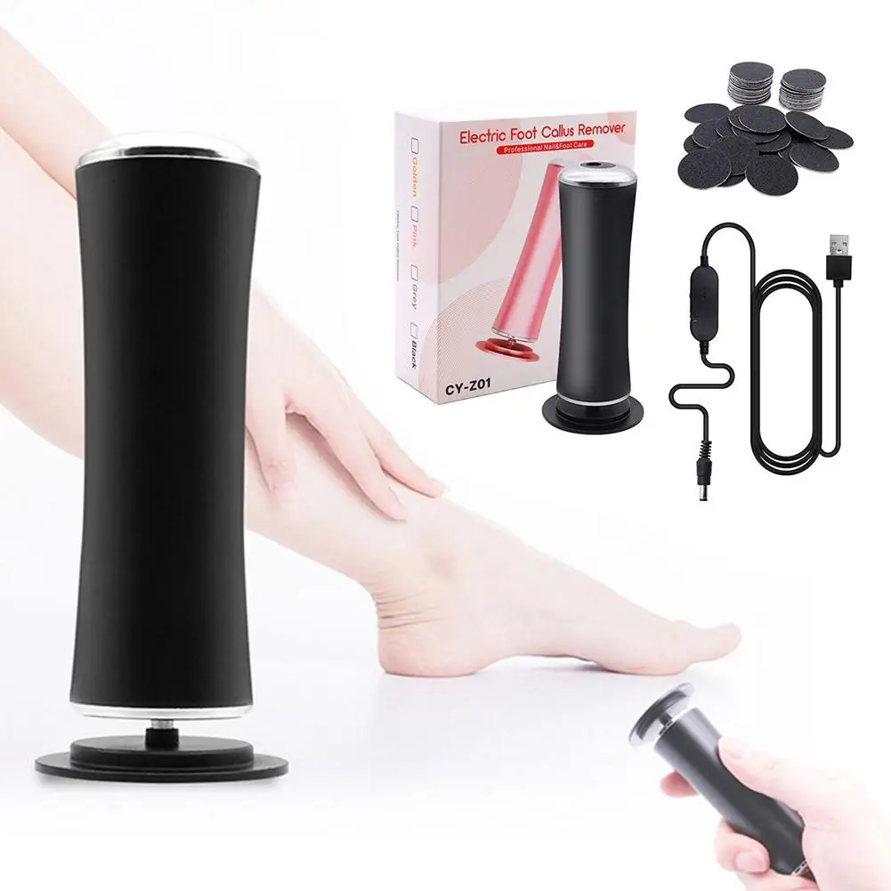 ملف كهربائي للأقدام آلة باديكير مزيل الجلد الميت الكالس القدم طحن المتقلب قابلة للشحن أداة العناية بالقدم الغسيل جديد