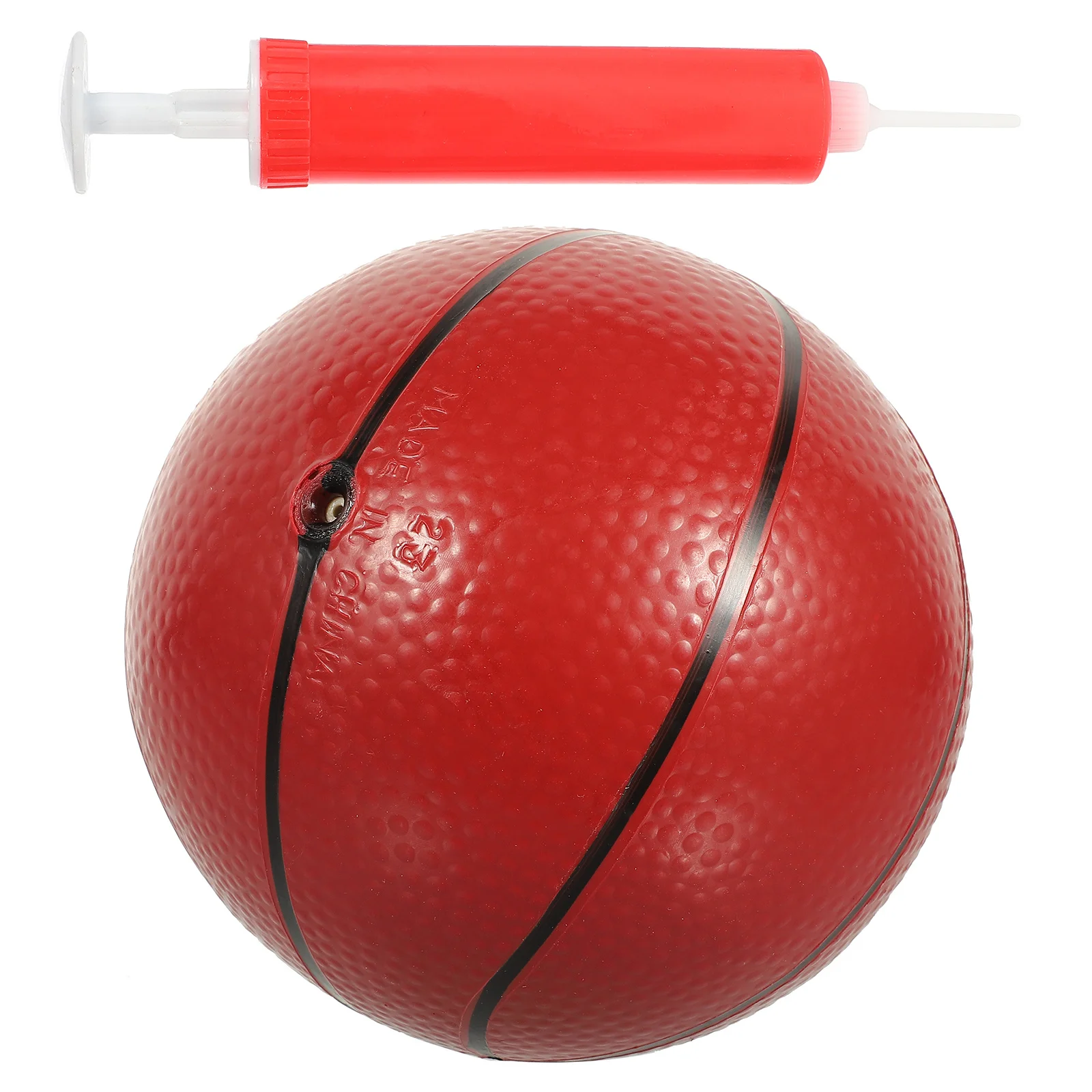 1 conjunto mini basquete piscina praia jogo fontes de festa bomba inflação material borracha durável leve diversão presente da infância