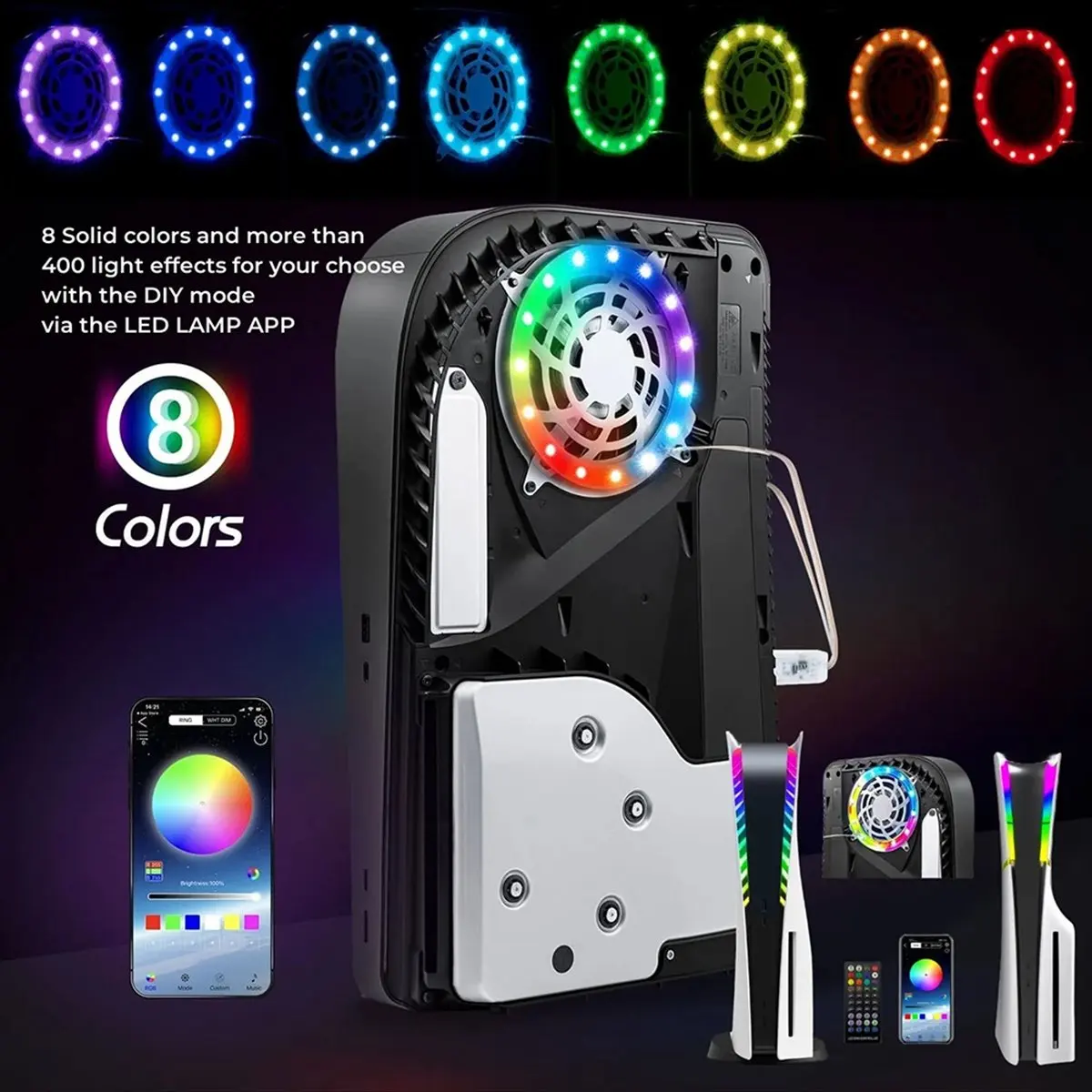 شريط إضاءة LED RGB جديد لعام 2025 لوحدة التحكم/النحيفة، جهاز تحكم عن بعد بالأشعة تحت الحمراء/APP/USB 3 طرق، ملحقات تزيين ذاتية الصنع