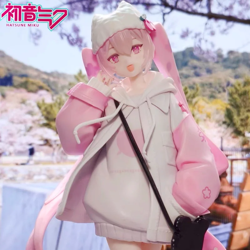 

Genuine Furyu Tenito Hatsune Miku Cherry Chuyin Cool Style Manual Action Figure Biirthday Gift Toy Customize Collection Gifts