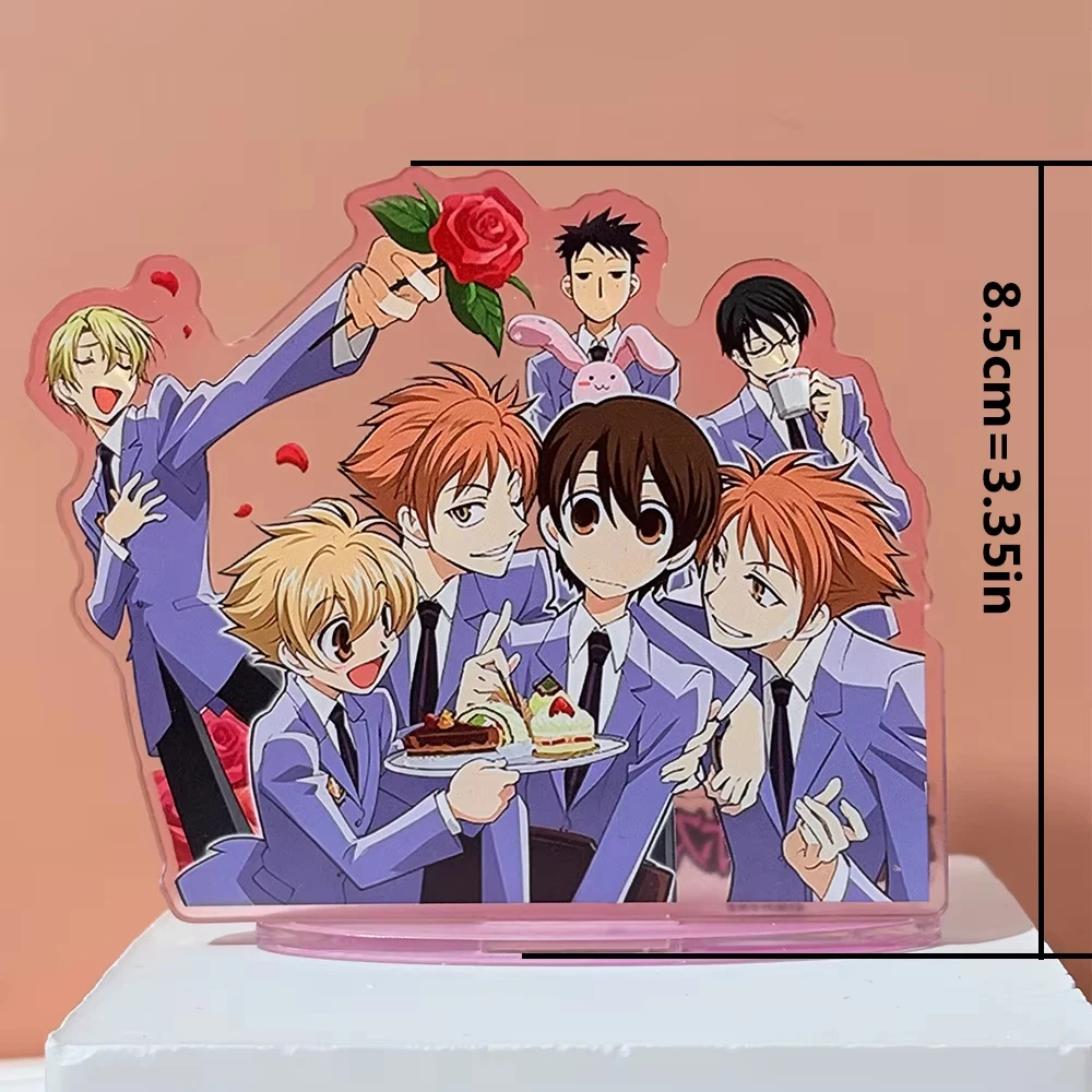 Anime Ouran High School Host Club Tamaki Suou Kyoya Ootori Acrylic Stand Desktop Ornament Cosplay Props Collection Gifts