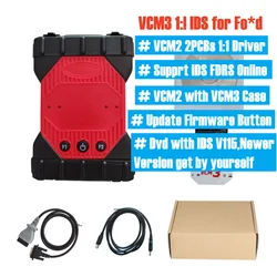 Best VCM2 1:1 Full Chip VCM3 IDS V130 Fo*d OBD2 Diagnostic Interface Support Online IDS FDRS Diagnosis and Programming