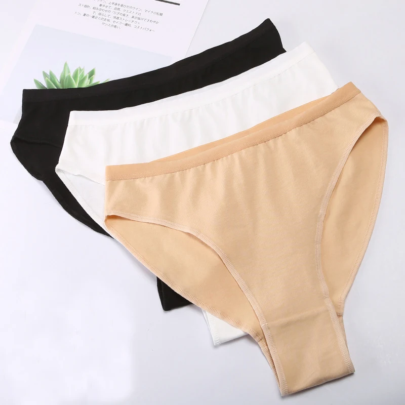 3pcs Cotton Ballet Underwears Perform Invisible Briefs Girls Yoga Underwear Panties Dance Fitness Sport Underpants 110-175Yard