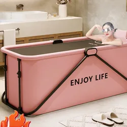 Folding Home Installation-free Adult Sauna Bath Bucket for Adult Baby Children Thickened Bath Tub Folding Bathtub Portable