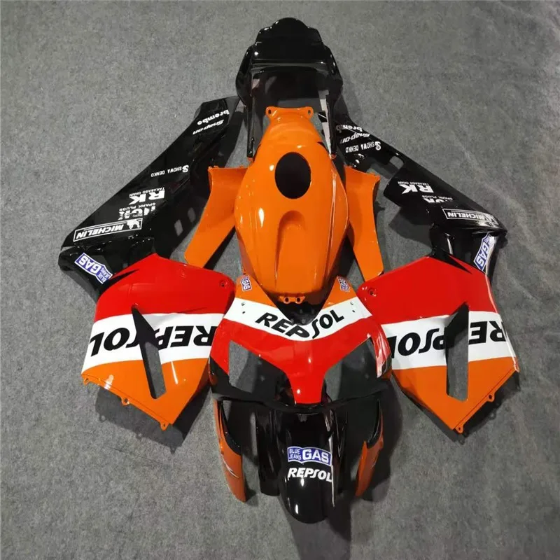 High Quality Hot sales For HONDA CBR600F5 2003-2004 CBR600 F5 03 04 CBR 600 F5 2003-2004 black orange red white Body Fairing kit