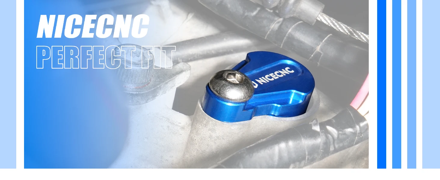 NICECNC Für RAPTOR 700 ATV Geschwindigkeitssensor-Abdeckstopfen für Yamaha RAPTOR 700 2006-2026 700R 2011-2026 2009 YFZ450R Aluminium – Detail 4