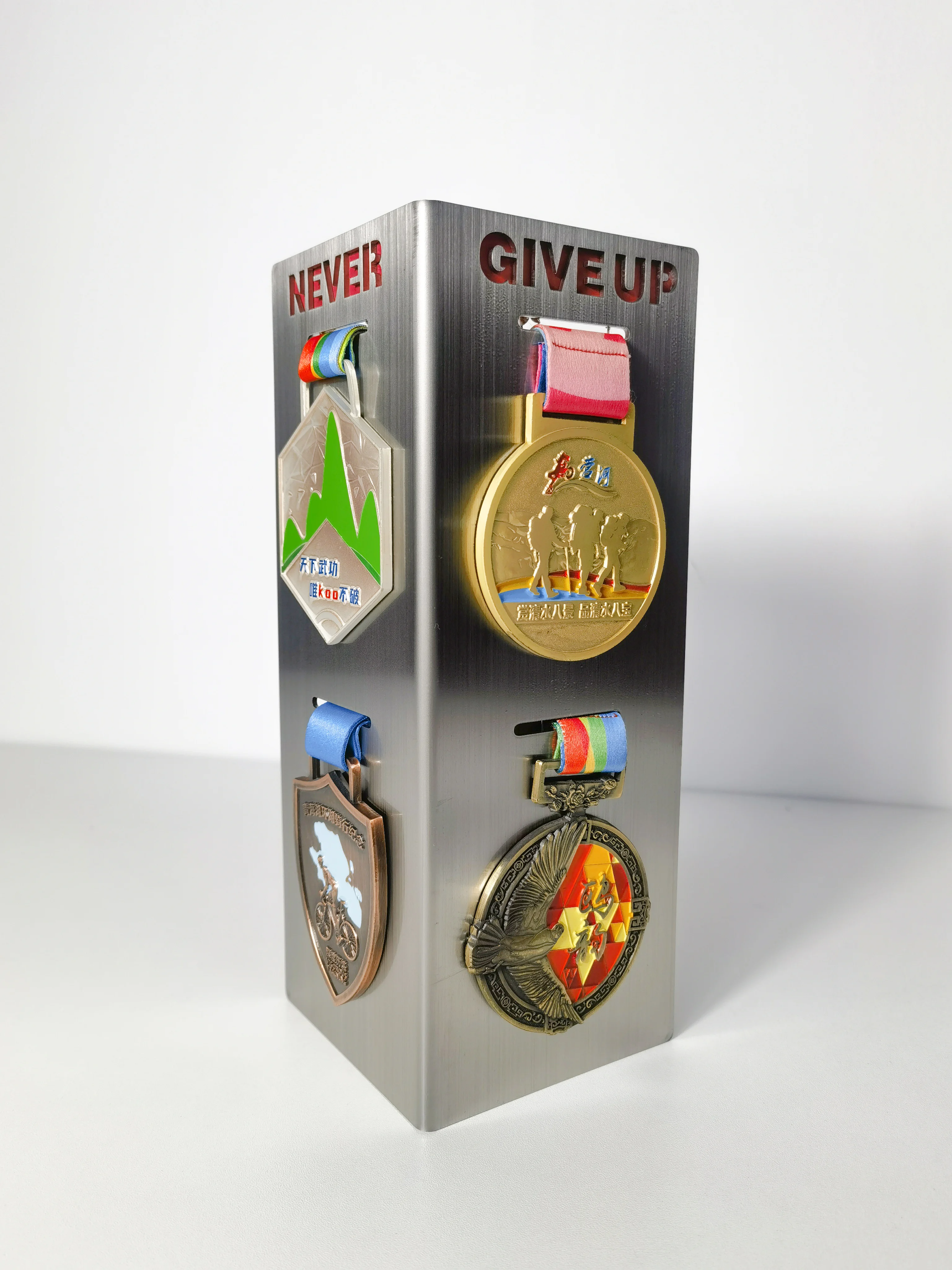 Stainless Steel Marathons Medal Display Stand Holder, Run, Swim, Gymnastics, , Sport Medal Gift, Dropshipping