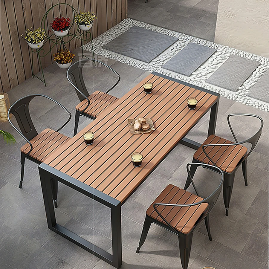 

Luxury Garden Furniture Outdoor Sets Unique Nordic Wood Outdoor Furniture Sets Sectional Waterproof Modern Muebles Home Decor